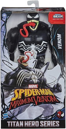 Большая игрушка Hasbro Веном 30см - Venom Maximum, Titan Hero Series Blast Gear,. . фото 3