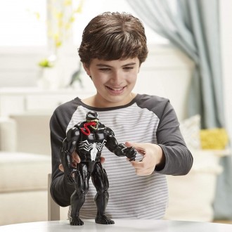 Большая игрушка Hasbro Веном 30см - Venom Maximum, Titan Hero Series Blast Gear,. . фото 7