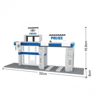 Конструктор AUSINI KEYIXING Police "Полицейский участок" (294 детали) арт. 23603. . фото 3