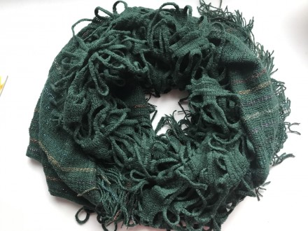 Об'ємний ажурний снуд ― три в одному ― шарф , головний убір і жилет . Снуд можна. . фото 3