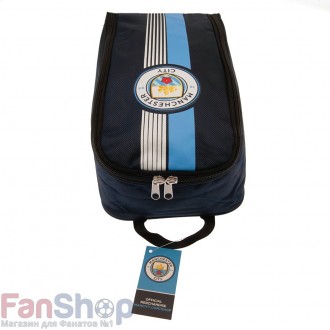 Оригінальна нейлонова сумка для взуття із символікою ФК Манчестер Сіті
Застібає. . фото 3