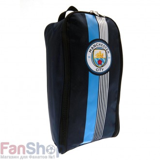 Оригінальна нейлонова сумка для взуття із символікою ФК Манчестер Сіті
Застібає. . фото 2