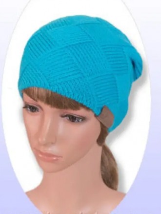  Представляем теплую и стильную шапочку модели- "СЕМИ". Вы можете экспериментиро. . фото 4