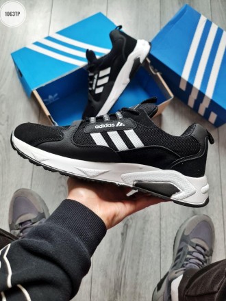 Кроссовки мужские черные Adidas Black White
Кроссовки мужские черные Адидас это . . фото 6