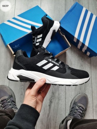 Кроссовки мужские черные Adidas Black White
Кроссовки мужские черные Адидас это . . фото 3