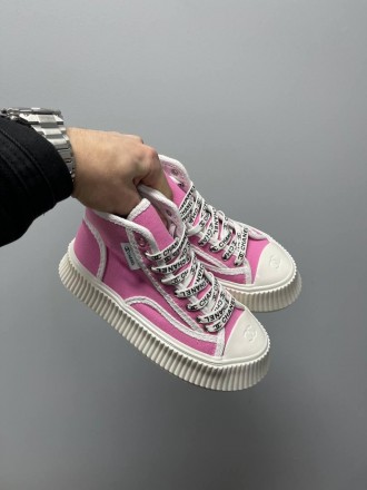 Кроссовки женские розовые Chanel Sneakers Platform Pink White
Женские кроссовки . . фото 10