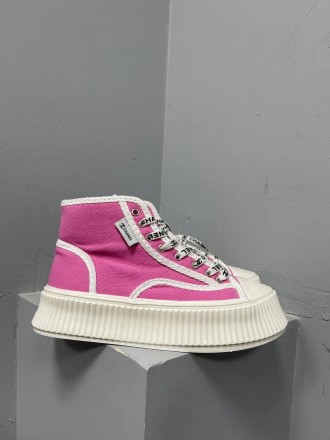 Кроссовки женские розовые Chanel Sneakers Platform Pink White (10772). Київ. фото 1 Кроссовки женские розовые Chanel Sneakers Platform Pink White (10772). Київ. фото 1