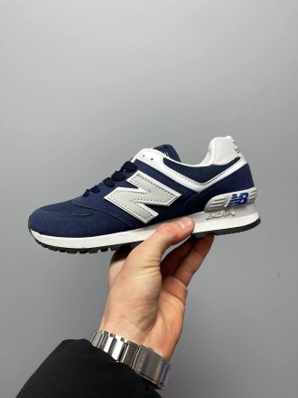 Кроссовки женские синие New Balance 574 Blue 
Одна из самых популярных моделей к. . фото 7