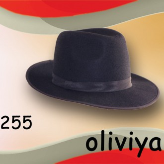  Чоловіча фетровий капелюх із натуральної валяної вовни.колір під замовлення: чо. . фото 11