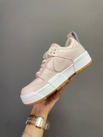 Кроссовки женские розовые Nike Dunk Disrupt “BARELY ROSE”
Женские низкие кроссов. . фото 5