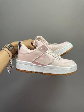 Кроссовки женские розовые Nike Dunk Disrupt “BARELY ROSE”
Женские низкие кроссов. . фото 7