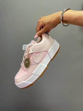 Кроссовки женские розовые Nike Dunk Disrupt “BARELY ROSE”
Женские низкие кроссов. . фото 9
