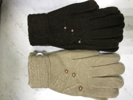 Женские вязаные перчатки сенсор пальчики ,с рисунком , красивые ,тёплые по досту. . фото 6