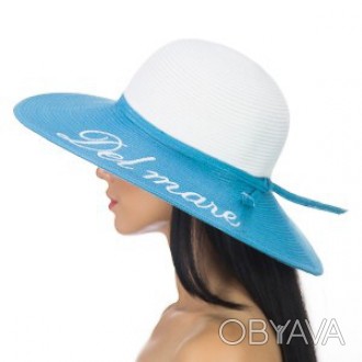  ОТРИМНЕ ЯКІСТЬ!!! Жіночий капелюх відомої торгової марки DEL MARE-модель двокол. . фото 1