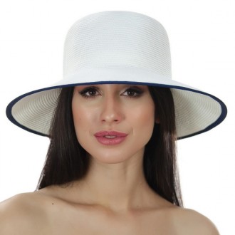  ОТРИМНЕ ЯКІСТЬ!!! Жіночий літній капелюх торгової марки DEL MARE строгої класич. . фото 3