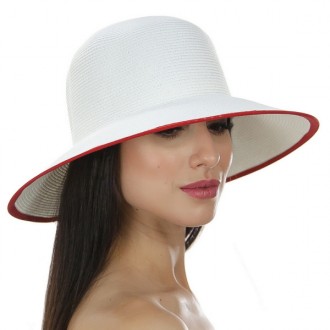  ОТРИМНЕ ЯКІСТЬ!!! Жіночий літній капелюх торгової марки DEL MARE строгої класич. . фото 5