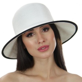  ОТРИМНЕ ЯКІСТЬ!!! Жіночий літній капелюх торгової марки DEL MARE строгої класич. . фото 4