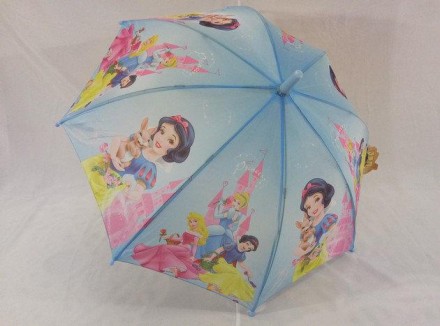Красиві дитячі парасольки із зображенням улюблених персонажів з мультфільмів, ос. . фото 2