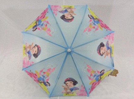 Красиві дитячі парасольки із зображенням улюблених персонажів з мультфільмів, ос. . фото 3