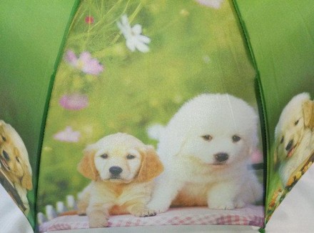 Дитячий парасольку з собачками.
Красиві парасольки з собачками, оснащені 8 спиця. . фото 5