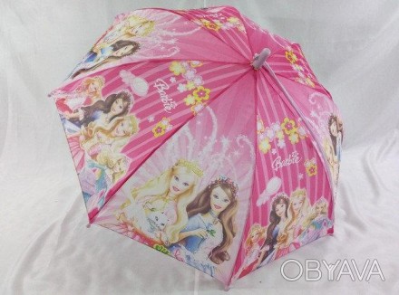 Замечательные зонтики для девочек, оснащены 8 карбоновыми спицами, куполом из пр. . фото 1