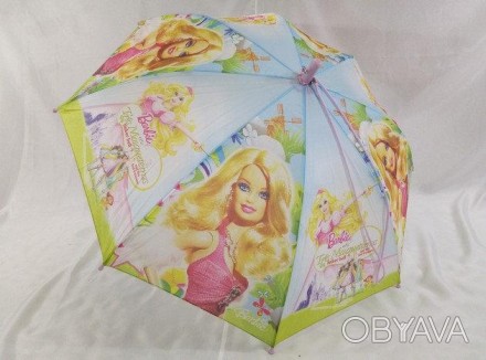 Чудові парасольки для дівчаток, оснащені 8 карбоновими спицями, банею з міцної т. . фото 1