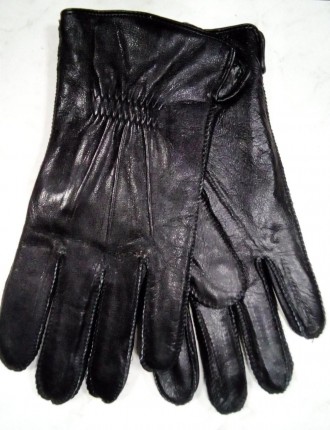 Мужские перчатки из отличной натуральной кожи , подкладка махра . .Теплые , мягк. . фото 2