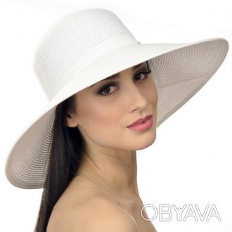 Літній жіночий капелюх відомої торгової марки DEL MARE. Модель класичний широкоп. . фото 1