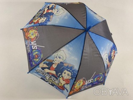 Красивые, крепкие детские зонтики, оснащены 8 карбоновыми спицами, плотным купол. . фото 1