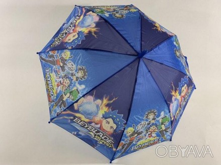 Красиві, міцні дитячі парасольки, оснащені 8 карбоновими спицями, щільним куполо. . фото 1