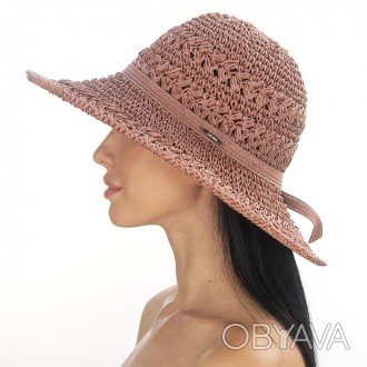 Женская шляпа известной торговой марки DEL MARE. Данная модель изготовлена из вы. . фото 1