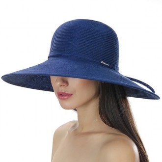 Летняя женская шляпа известной торговой марки DEL MARE. Модель классическая широ. . фото 5