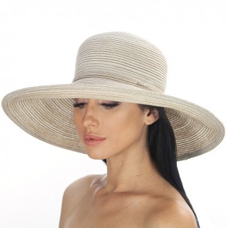 Летняя женская шляпа известной торговой марки DEL MARE. Модель классическая широ. . фото 2