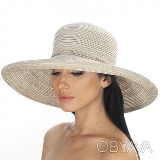 Летняя женская шляпа известной торговой марки DEL MARE. Модель классическая широ. . фото 1