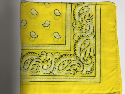 Стильная хлопковая бандана - платок с классическим рисунком . Размер 55 х 55 смП. . фото 3