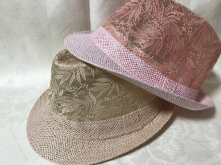  Размер - 55 -58 см 
Шикарная и стильная женская ажурная шляпа , популярной форм. . фото 3