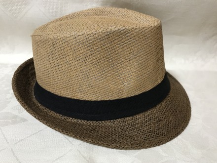  Размер - 55 -58 см 
Стильная шляпа , популярной формы федора Изделие выполнено . . фото 7