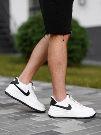 Кроссовки мужские белые Nike Air Force 1 White Black
Мужские кроссовки Найк Аир . . фото 9