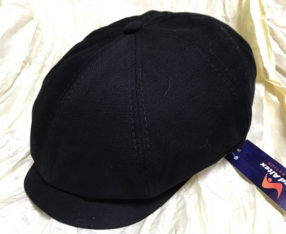  колір: чорний котон (бавовна)
Стильна кепка восьмиклинка хуліганка зі щільної б. . фото 2