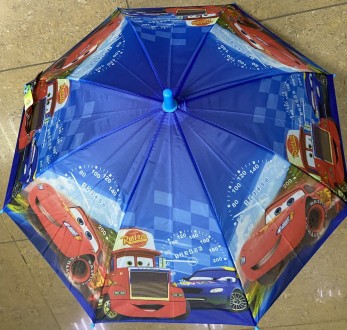 Стильний дитячий парасольку з персонажами мультфільму "Тачки" .Красиві, міцні ди. . фото 3