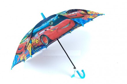 Стильний дитячий парасольку з персонажами мультфільму "Тачки" .Красиві, міцні ди. . фото 5