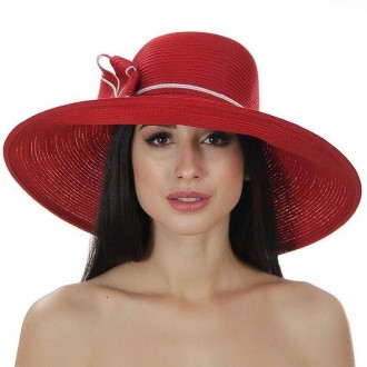 Шикарная женская шляпа с моделируемым полем, которые можно выкладывать по собств. . фото 3