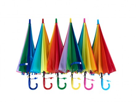 Отличный зонтик для детей старшего дошкольного и школьного возраста, оснащен 16 . . фото 2