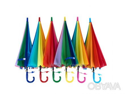 Чудова парасолька для дітей старшого дошкільного та шкільного віку, обладнана 16. . фото 1