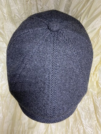 НОВИНКА - Мужская кепка восьмиклинка из шерстяной ткани - стильный мужской вариа. . фото 5