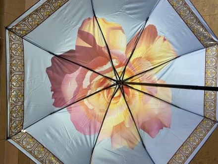 Міцний парасольку, оснащений водовідштовхувальним тканиною поліестер, 8 міцними . . фото 3