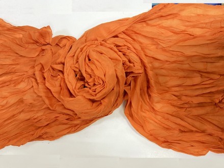 Ніжний шарф, палантин з бавовни — приємна на дотик і чудової якості, колір бузко. . фото 2