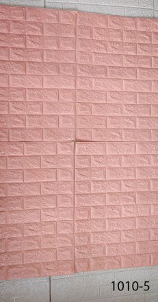 
 3D панели самоклейки розовый кирпич позволят Вам сделать ремонт в помещении са. . фото 5