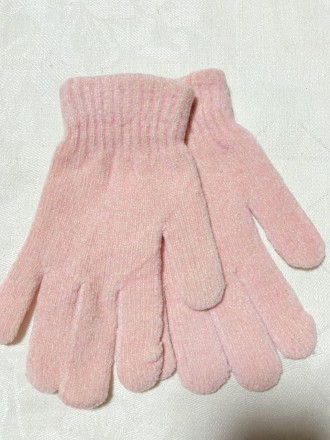Жіночі в'язані рукавички однотонні, на гумці, одинарні, але досить теплі. Вони я. . фото 2