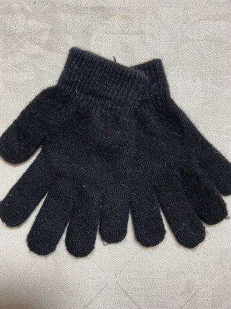  Детско-подростковые перчатки одинарные , шерстяные для мальчиков и девочек . Мя. . фото 3